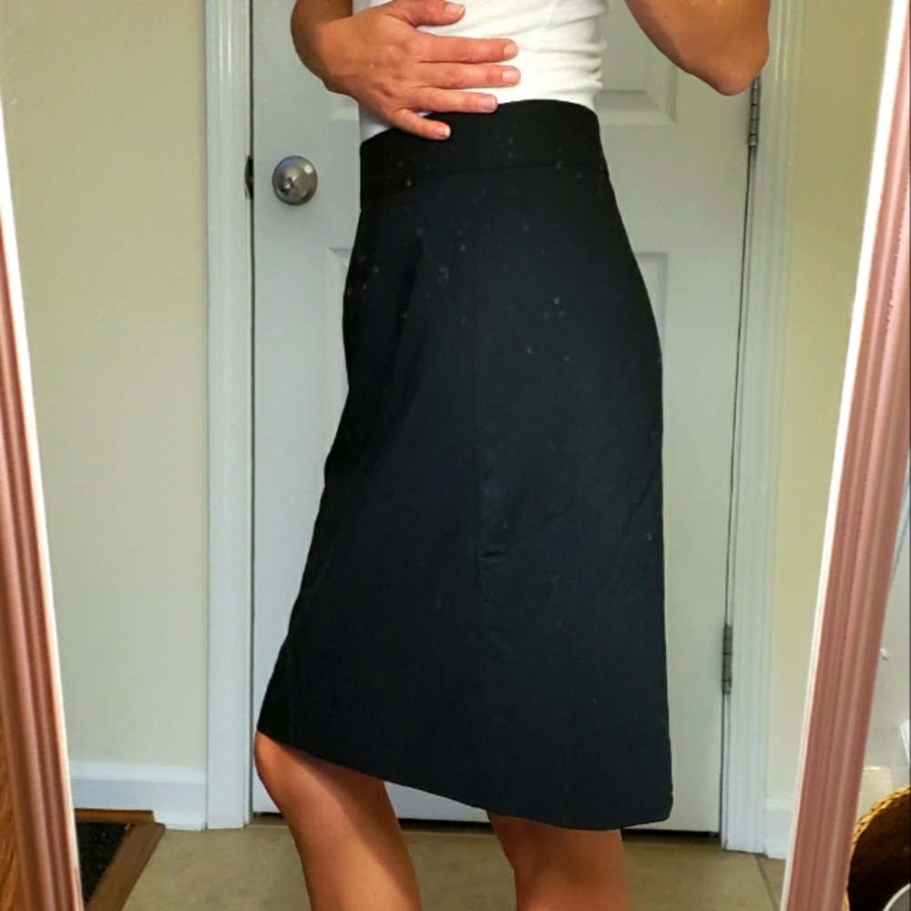 Talbots Black Skirt